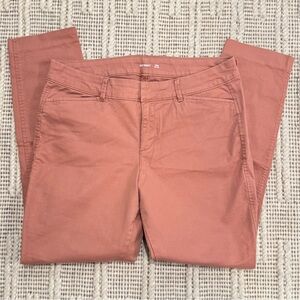 Old Navy Pixie Chino pant - rose color - sz 6